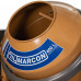 Betoneira 400L sem Motor c/ Kit Elétrico de Segurança Trifásico  e Protetor Cremalheira em Chapa Aço - MARCON-BT-7FC