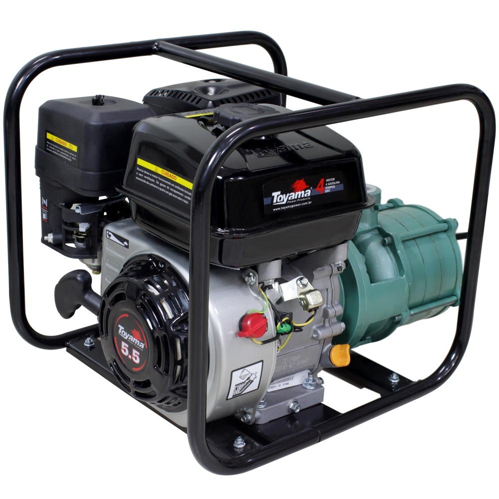 Motobomba Multi-Estágio 4T a Gasolina 1 x 3/4 Pol. 5.5HP  - TOYAMA-TM34C551